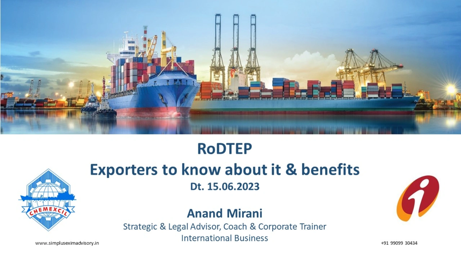 Exporters to know about it & benefits