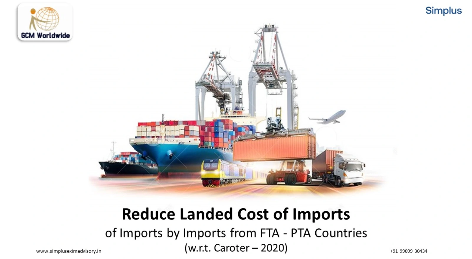 Reduce Landed Cost of Imports